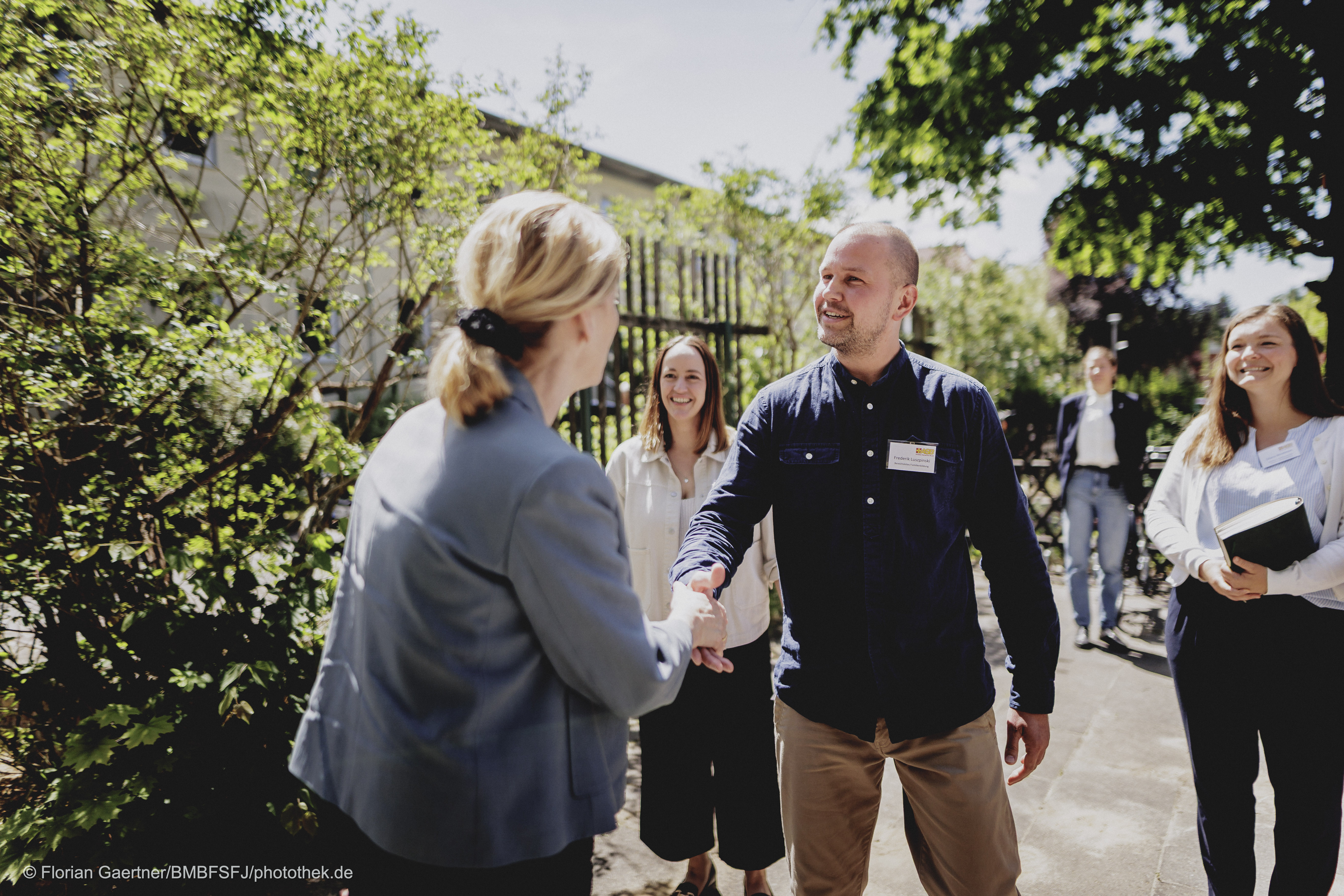 Bundesfamilienministerin Karin Prien zu Besuch