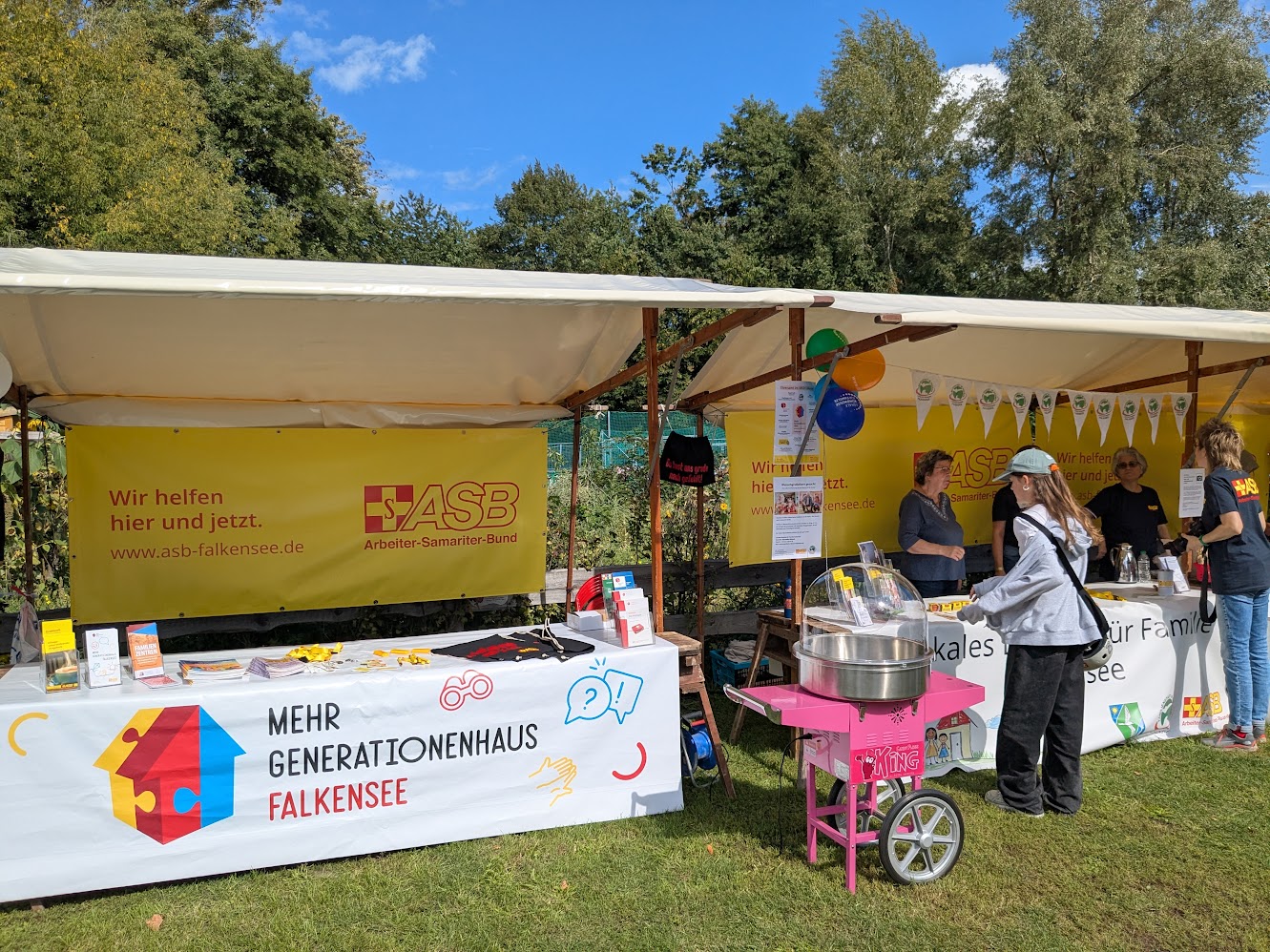 ASB auf dem Falkenseer Stadtfest